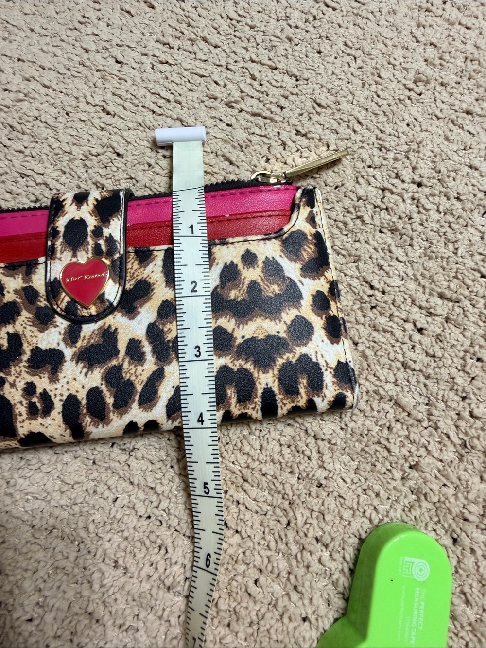 Betsey Johnson Leopard Print Wallet Clutch - Picture 4 of 10